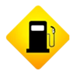 Logo of Petrol Station Finder android Application 