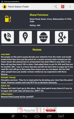Petrol Station Finder android App screenshot 6